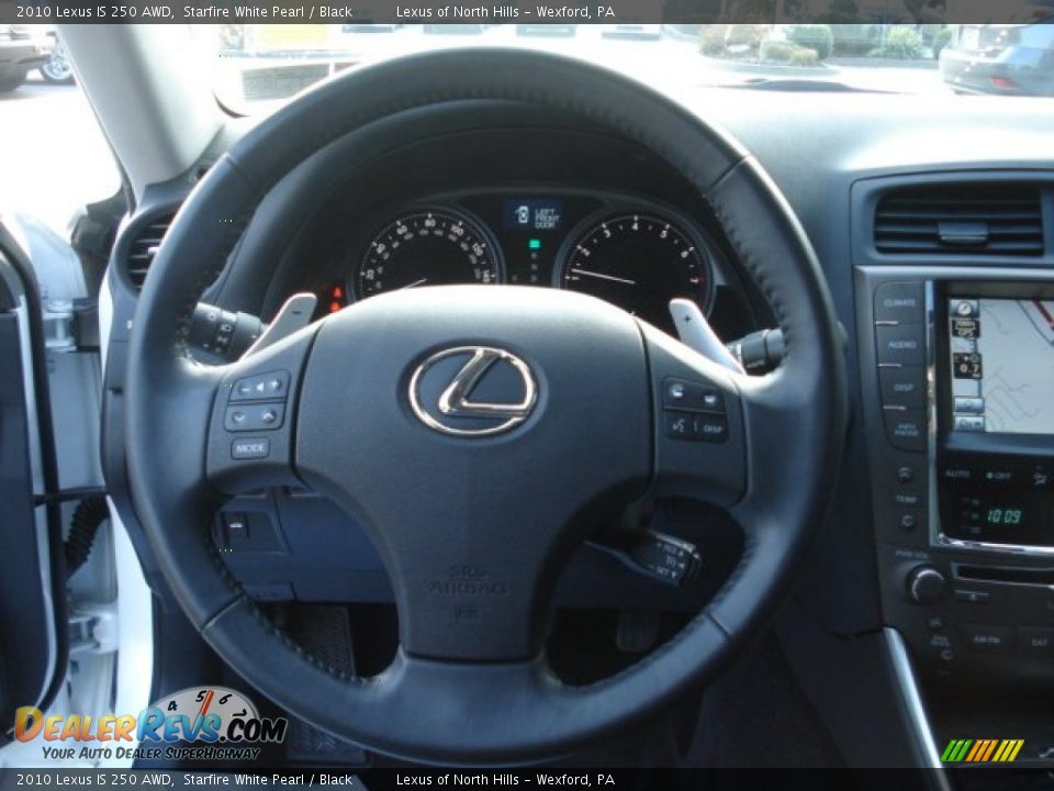 2010 Lexus IS 250 AWD Starfire White Pearl / Black Photo #18