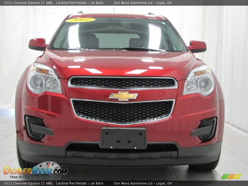 2011 Chevrolet Equinox LT AWD Cardinal Red Metallic / Jet Black Photo #3