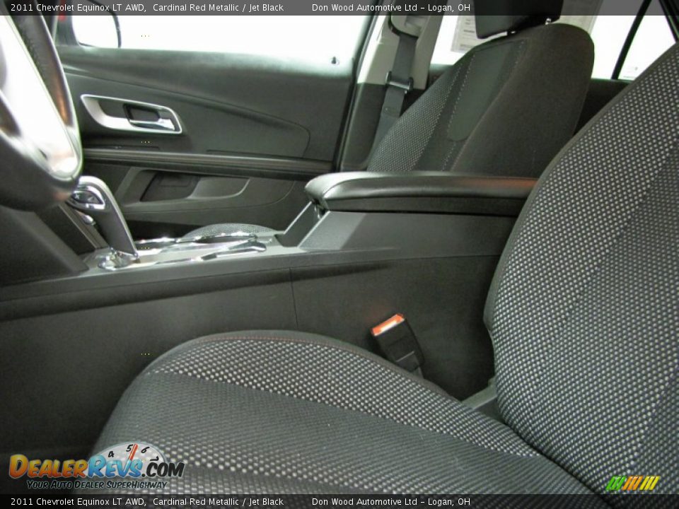 2011 Chevrolet Equinox LT AWD Cardinal Red Metallic / Jet Black Photo #7