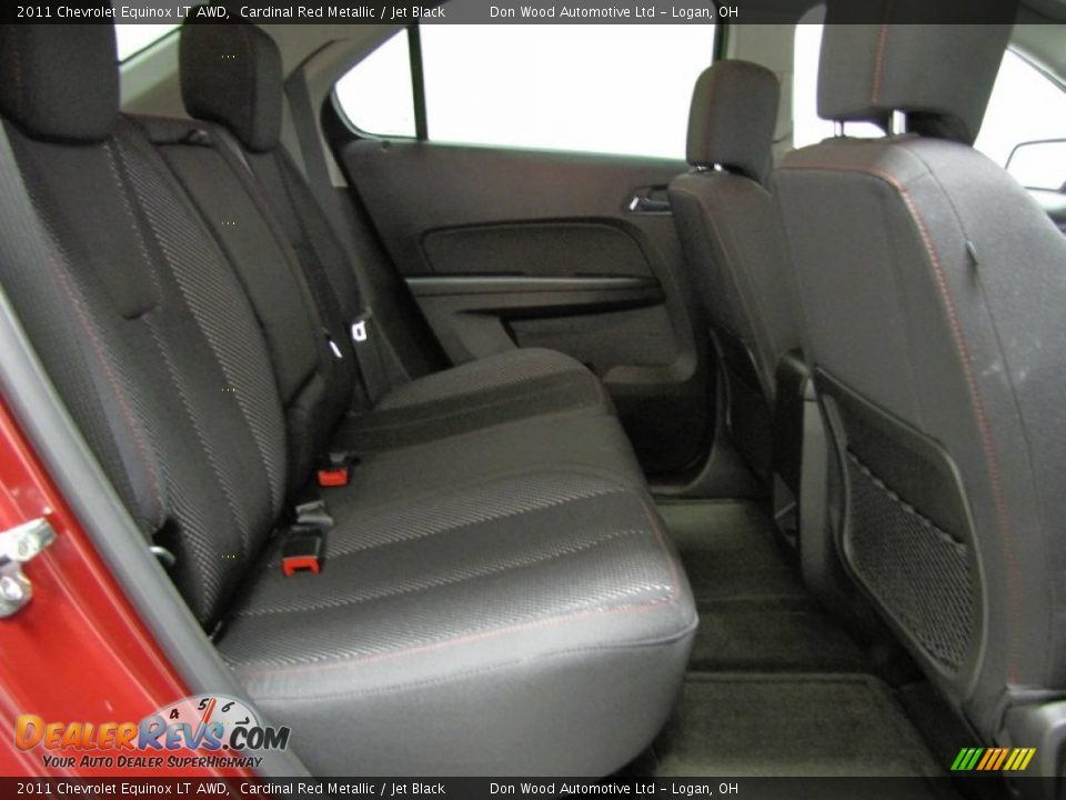 2011 Chevrolet Equinox LT AWD Cardinal Red Metallic / Jet Black Photo #9