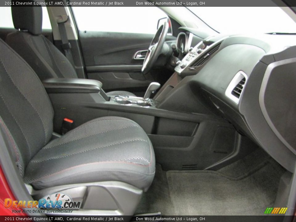 2011 Chevrolet Equinox LT AWD Cardinal Red Metallic / Jet Black Photo #10