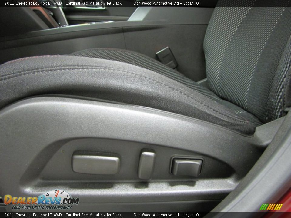 2011 Chevrolet Equinox LT AWD Cardinal Red Metallic / Jet Black Photo #11