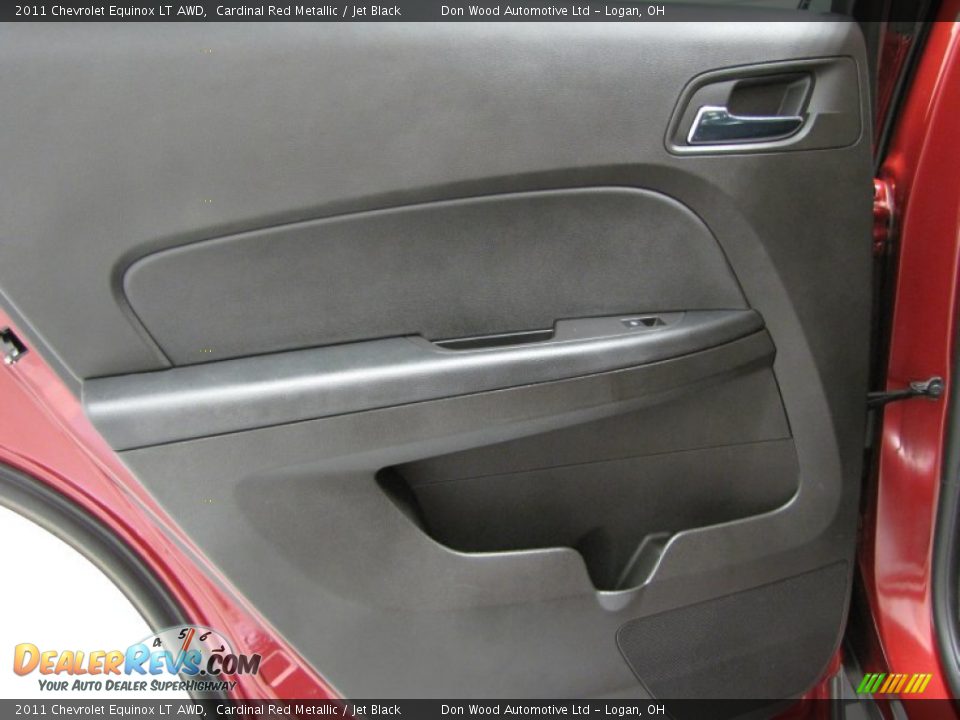 2011 Chevrolet Equinox LT AWD Cardinal Red Metallic / Jet Black Photo #14