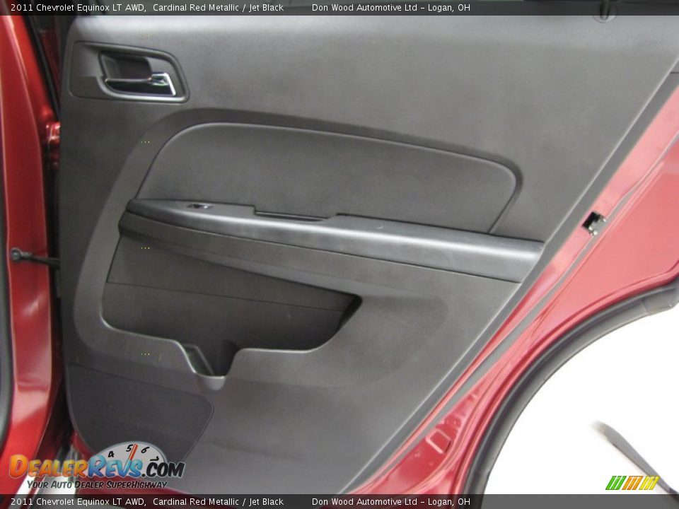 2011 Chevrolet Equinox LT AWD Cardinal Red Metallic / Jet Black Photo #15