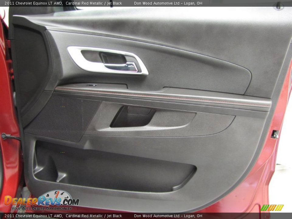 2011 Chevrolet Equinox LT AWD Cardinal Red Metallic / Jet Black Photo #16