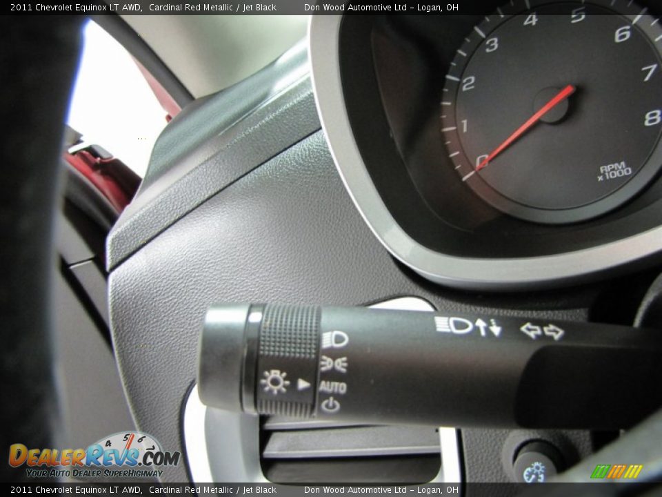 2011 Chevrolet Equinox LT AWD Cardinal Red Metallic / Jet Black Photo #18