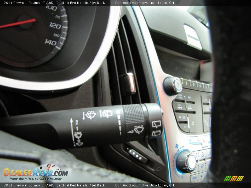 2011 Chevrolet Equinox LT AWD Cardinal Red Metallic / Jet Black Photo #19