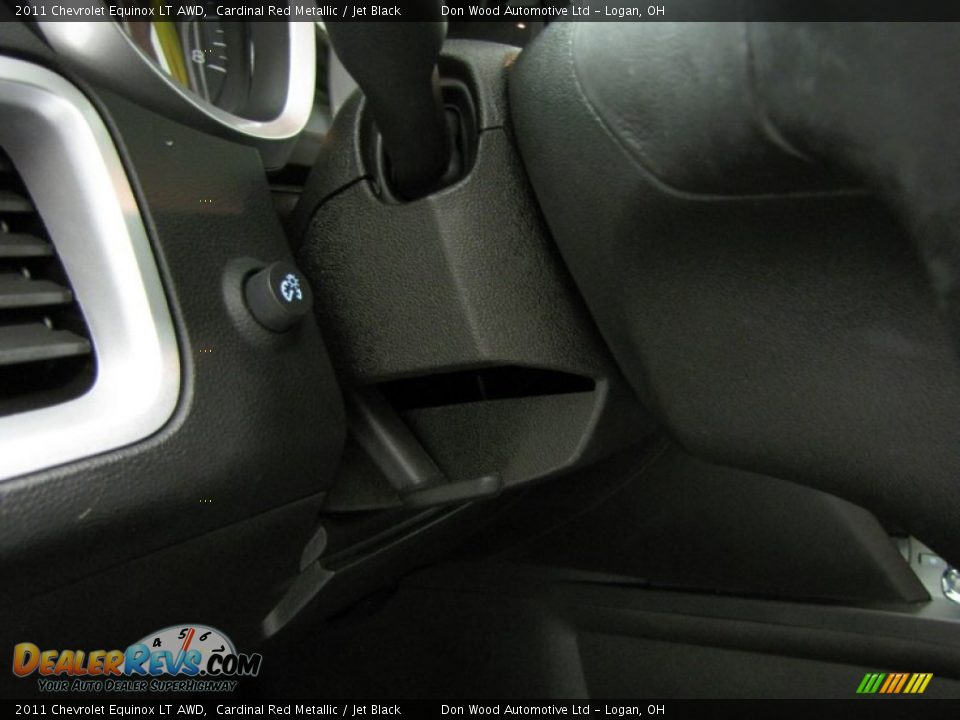 2011 Chevrolet Equinox LT AWD Cardinal Red Metallic / Jet Black Photo #20