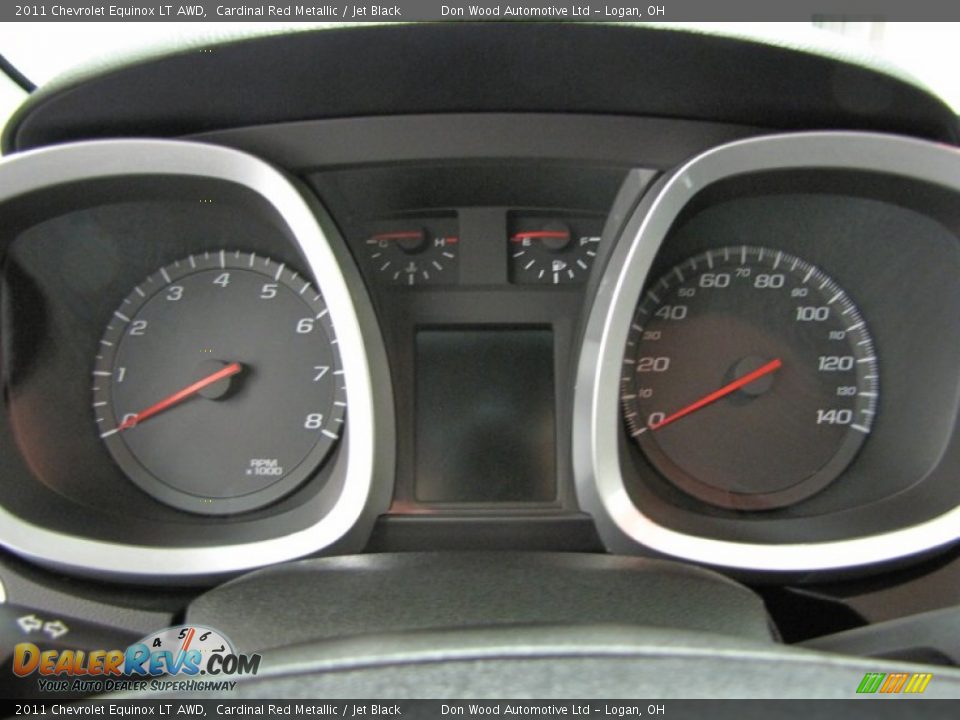 2011 Chevrolet Equinox LT AWD Cardinal Red Metallic / Jet Black Photo #21
