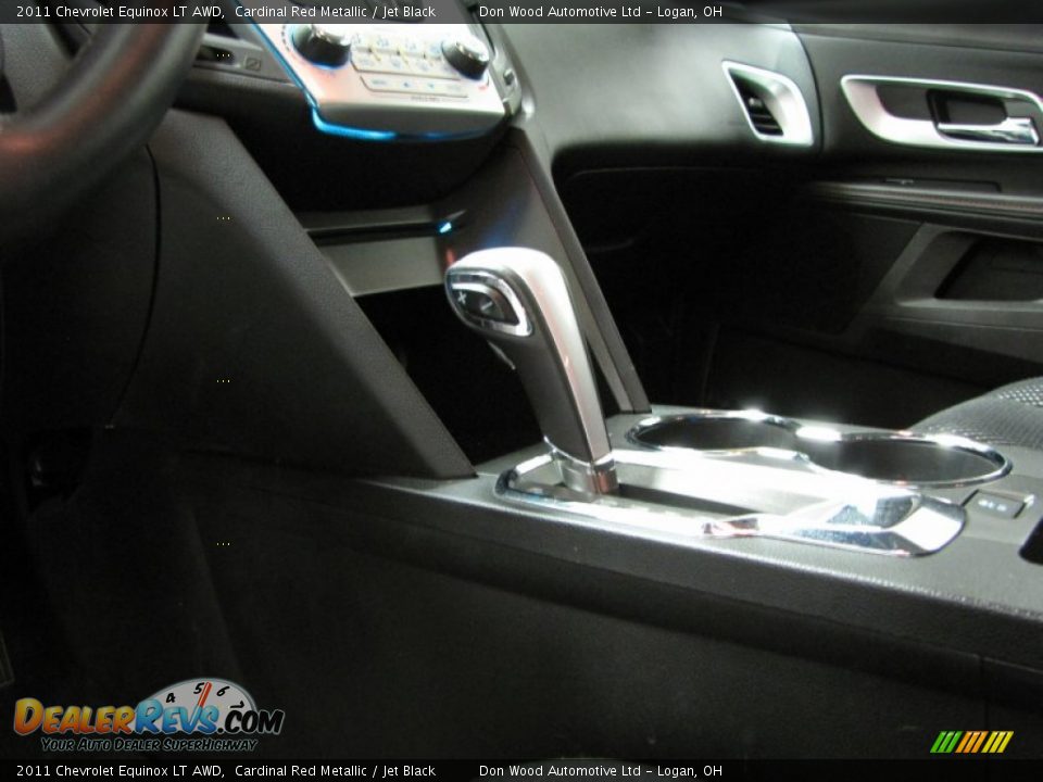 2011 Chevrolet Equinox LT AWD Cardinal Red Metallic / Jet Black Photo #24