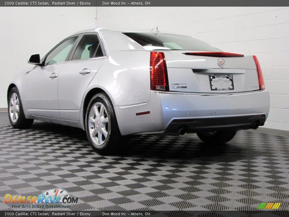 2009 Cadillac CTS Sedan Radiant Silver / Ebony Photo #2