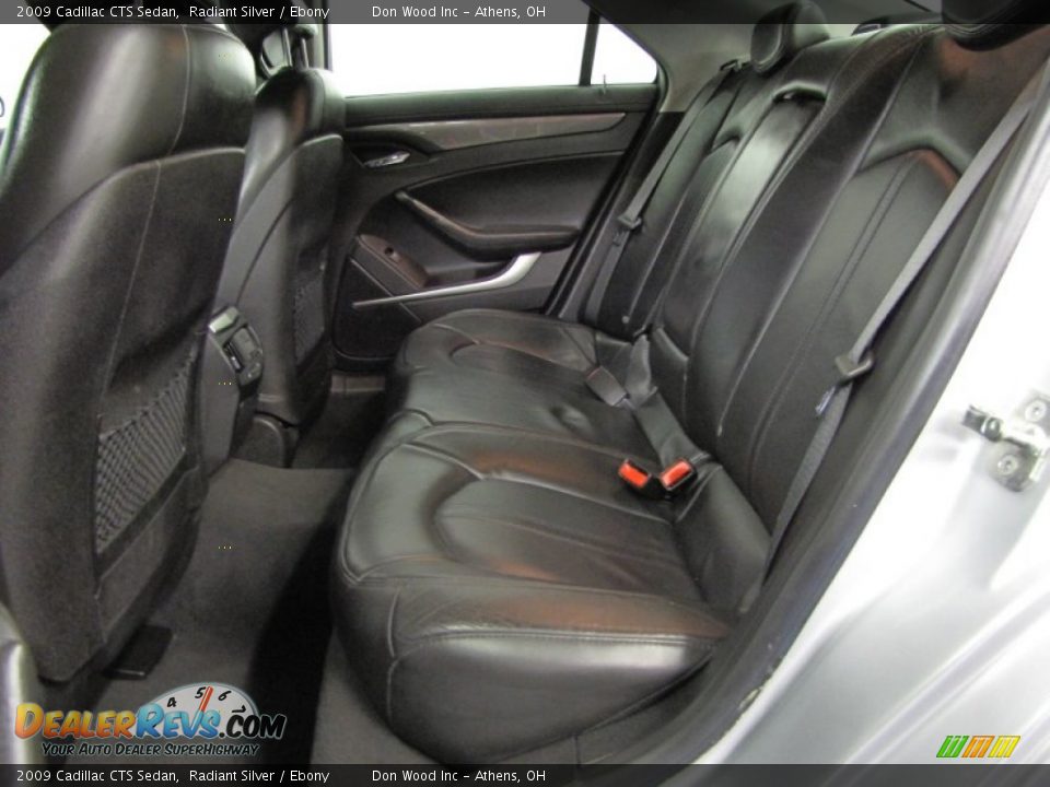 2009 Cadillac CTS Sedan Radiant Silver / Ebony Photo #10