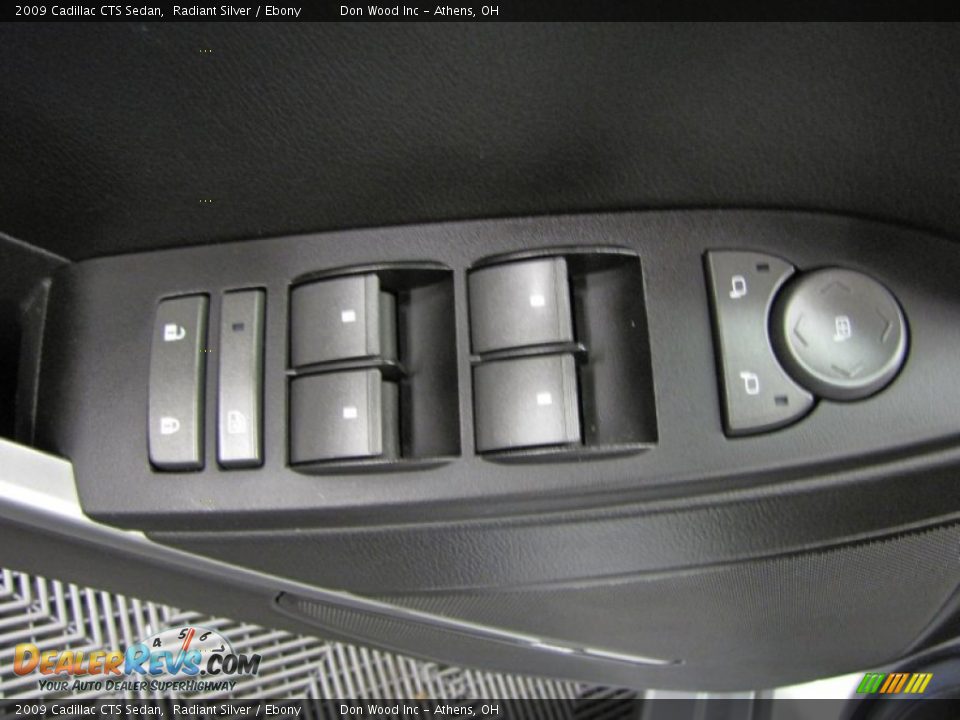 2009 Cadillac CTS Sedan Radiant Silver / Ebony Photo #14