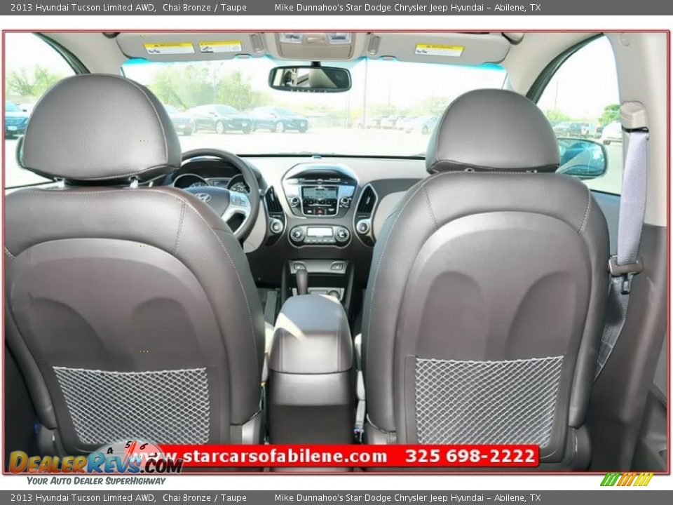 2013 Hyundai Tucson Limited AWD Chai Bronze / Taupe Photo #20