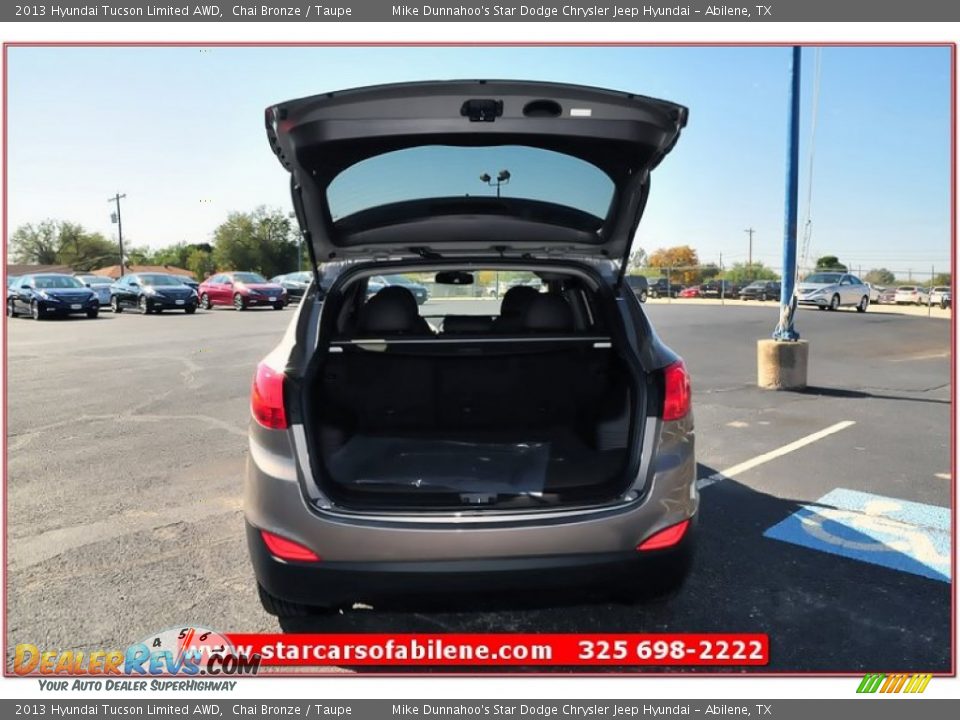 2013 Hyundai Tucson Limited AWD Chai Bronze / Taupe Photo #21