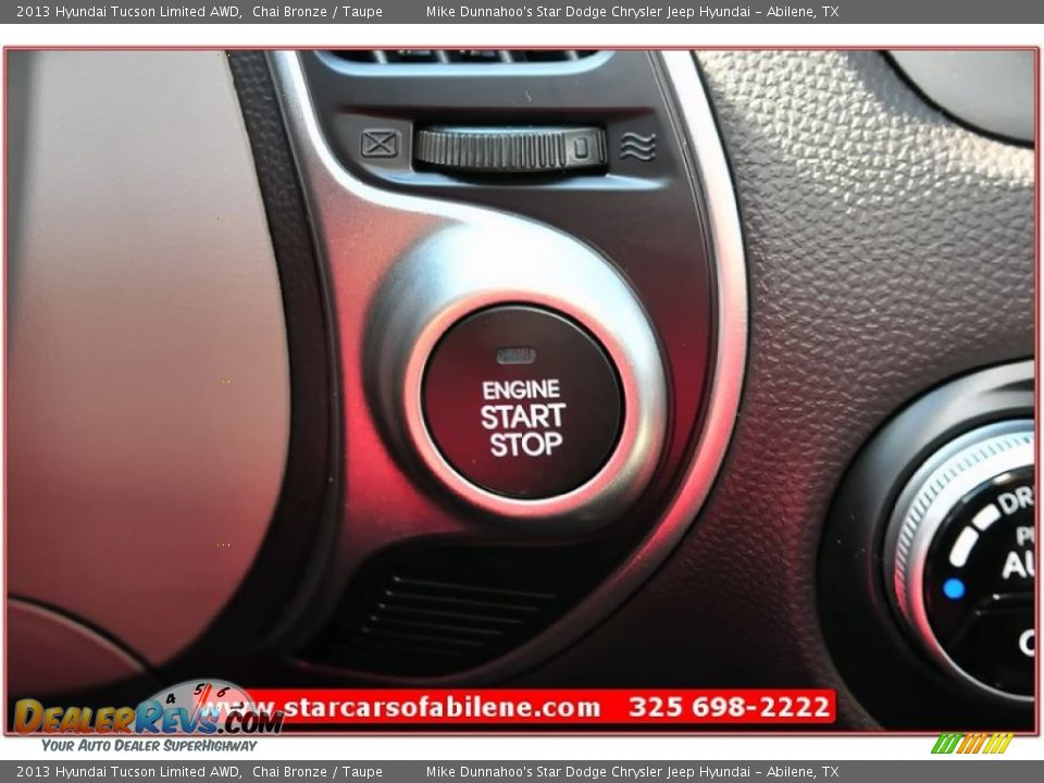 2013 Hyundai Tucson Limited AWD Chai Bronze / Taupe Photo #27