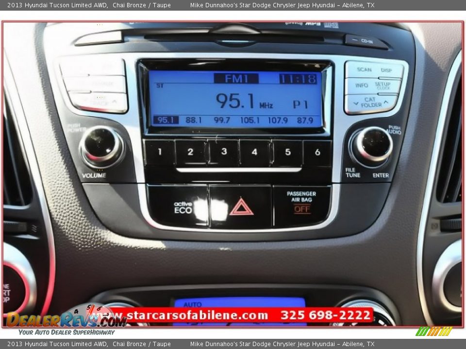 2013 Hyundai Tucson Limited AWD Chai Bronze / Taupe Photo #29