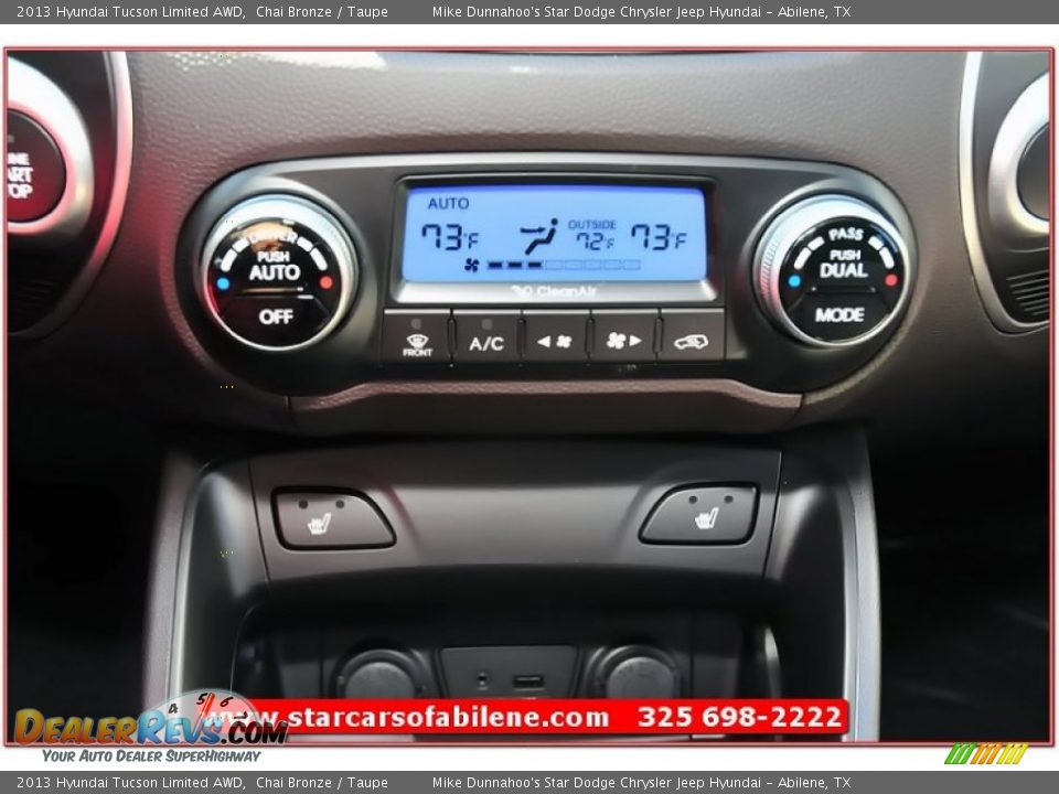 2013 Hyundai Tucson Limited AWD Chai Bronze / Taupe Photo #30