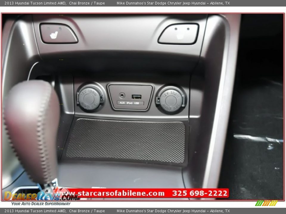 2013 Hyundai Tucson Limited AWD Chai Bronze / Taupe Photo #31