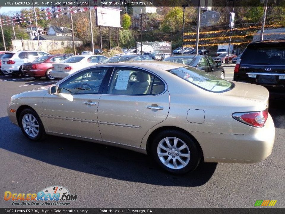 2002 Lexus ES 300 Mystic Gold Metallic / Ivory Photo #2