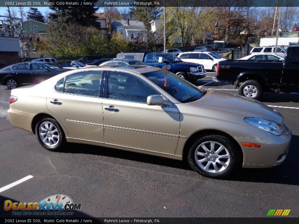 2002 Lexus ES 300 Mystic Gold Metallic / Ivory Photo #3