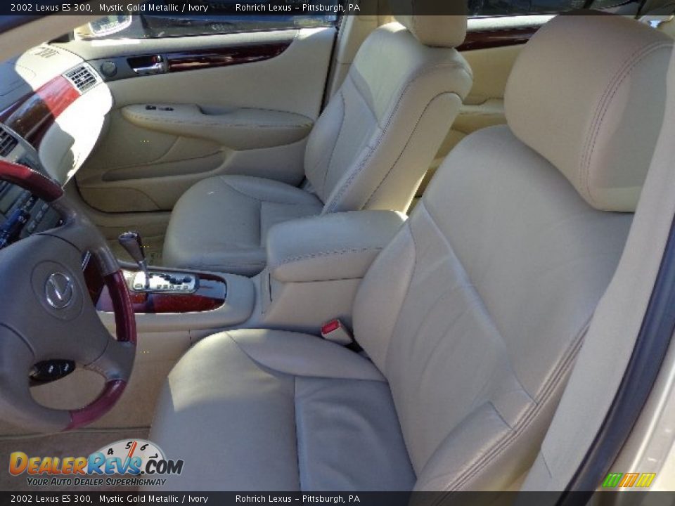 2002 Lexus ES 300 Mystic Gold Metallic / Ivory Photo #4