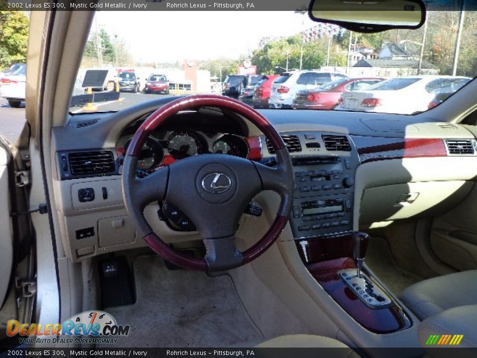 2002 Lexus ES 300 Mystic Gold Metallic / Ivory Photo #6