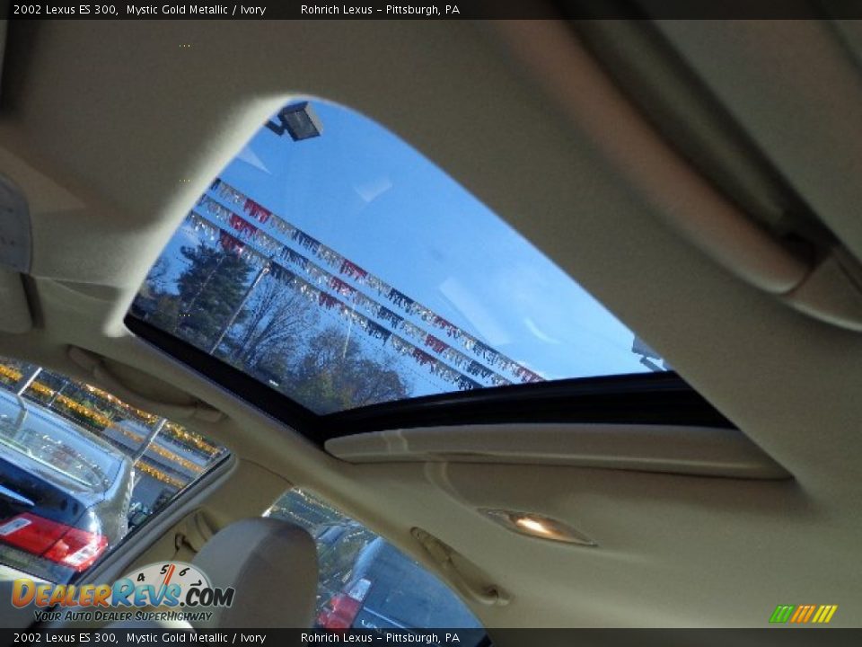 2002 Lexus ES 300 Mystic Gold Metallic / Ivory Photo #7