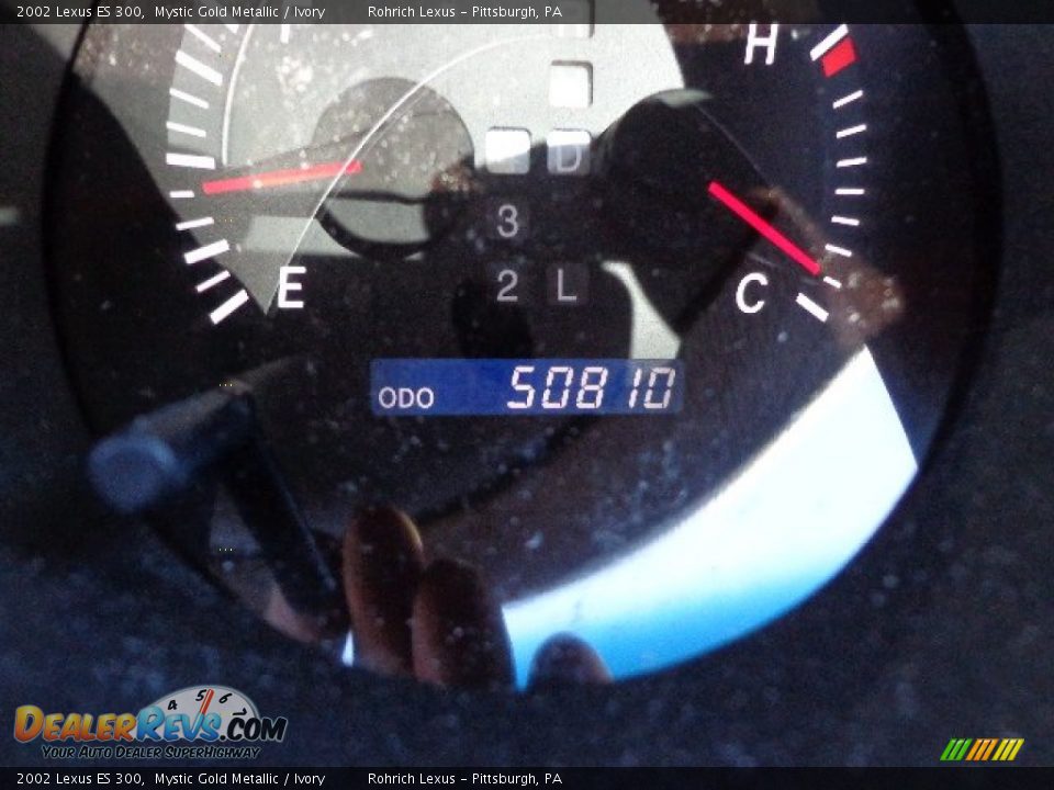 2002 Lexus ES 300 Mystic Gold Metallic / Ivory Photo #8