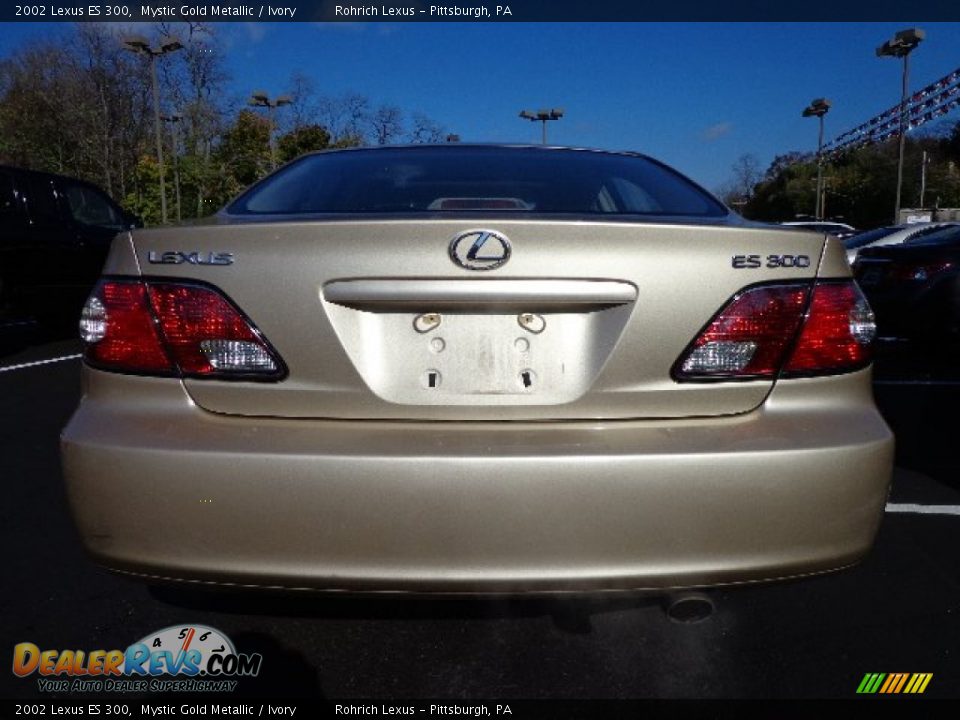 2002 Lexus ES 300 Mystic Gold Metallic / Ivory Photo #9