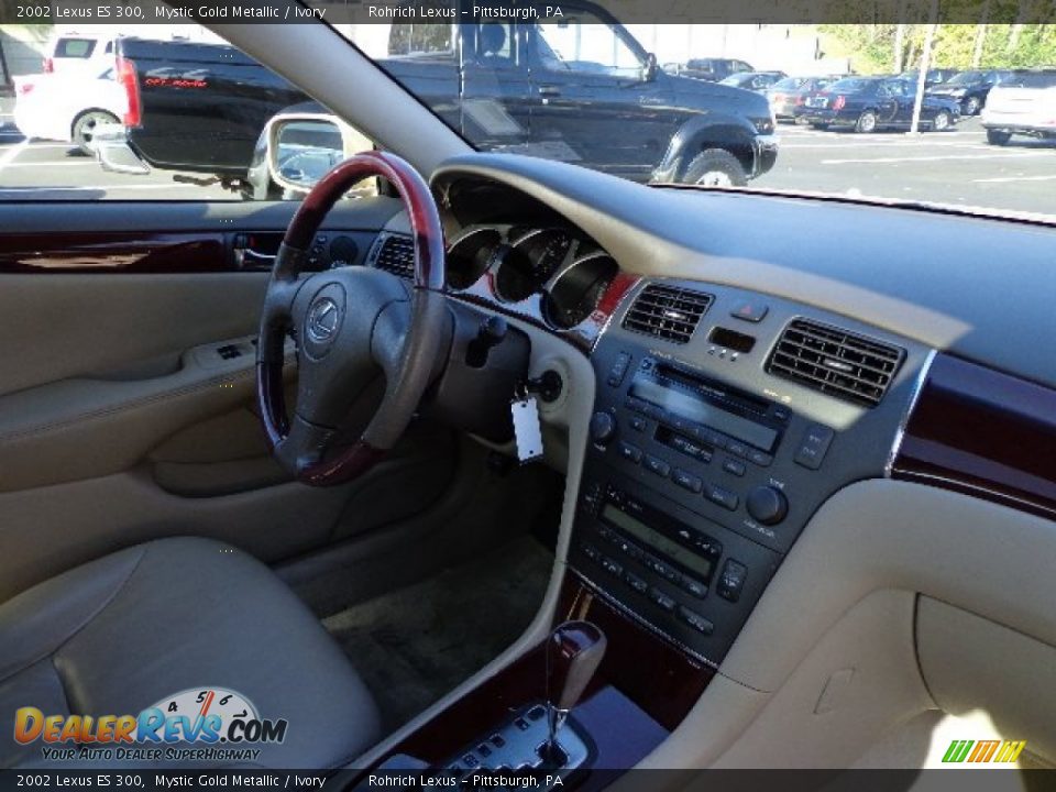 2002 Lexus ES 300 Mystic Gold Metallic / Ivory Photo #11