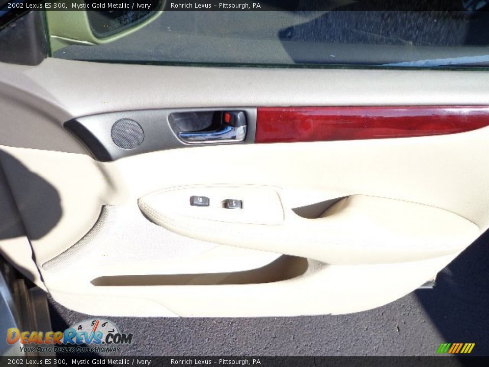 2002 Lexus ES 300 Mystic Gold Metallic / Ivory Photo #12