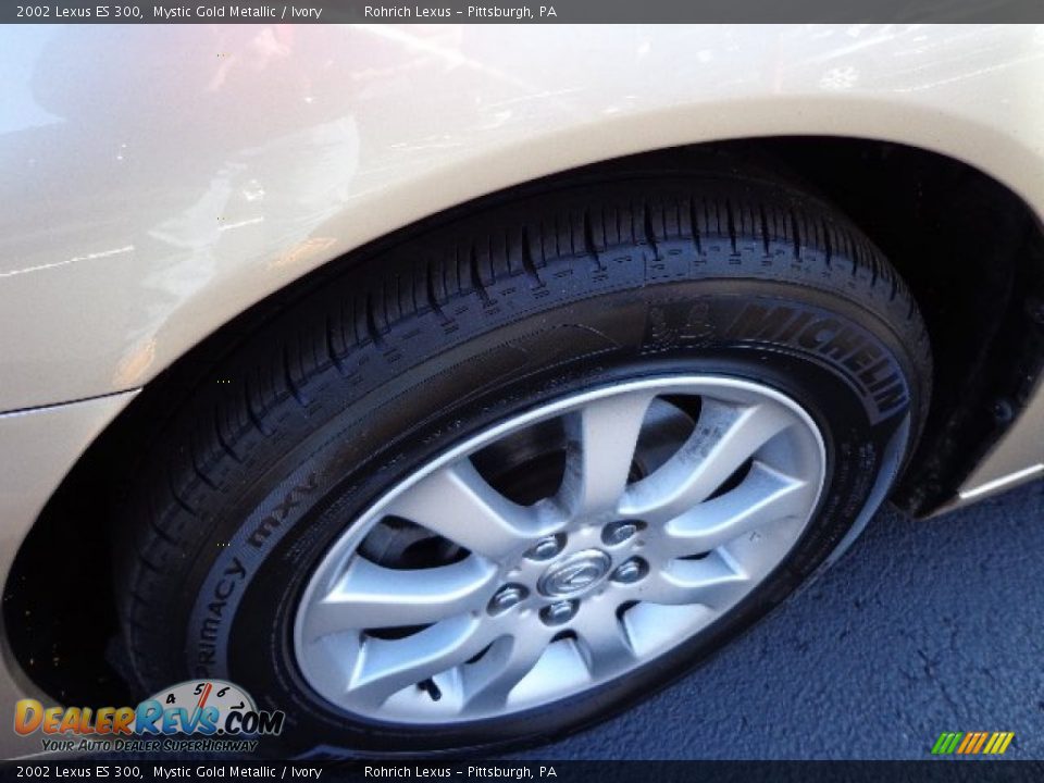 2002 Lexus ES 300 Mystic Gold Metallic / Ivory Photo #13