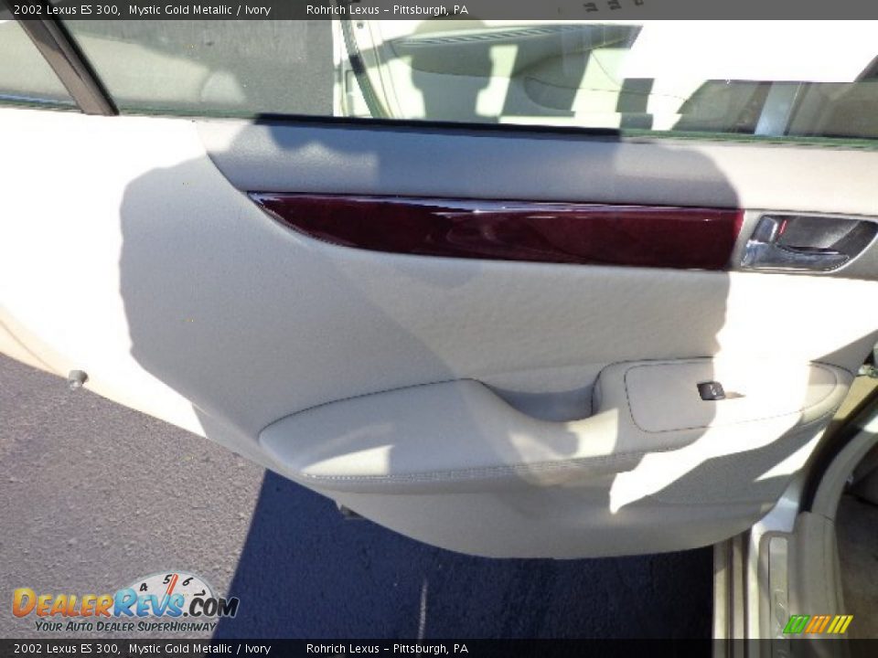 2002 Lexus ES 300 Mystic Gold Metallic / Ivory Photo #14
