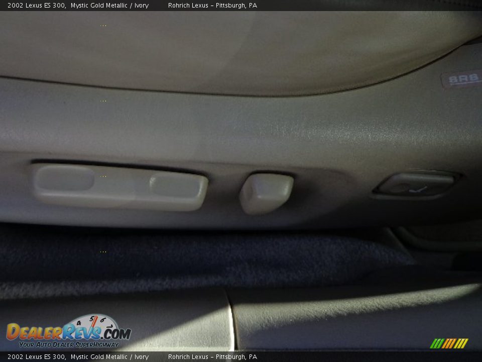 2002 Lexus ES 300 Mystic Gold Metallic / Ivory Photo #16
