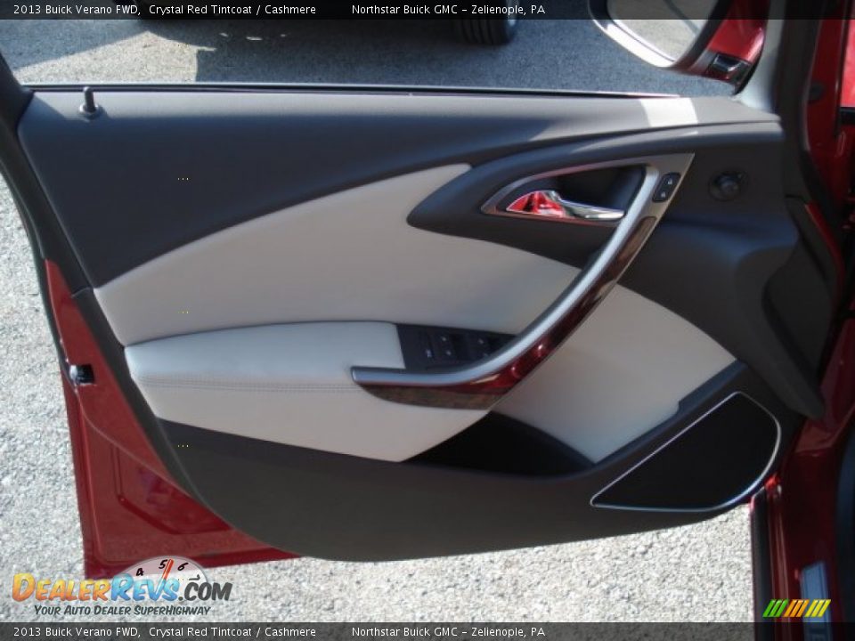 2013 Buick Verano FWD Crystal Red Tintcoat / Cashmere Photo #12