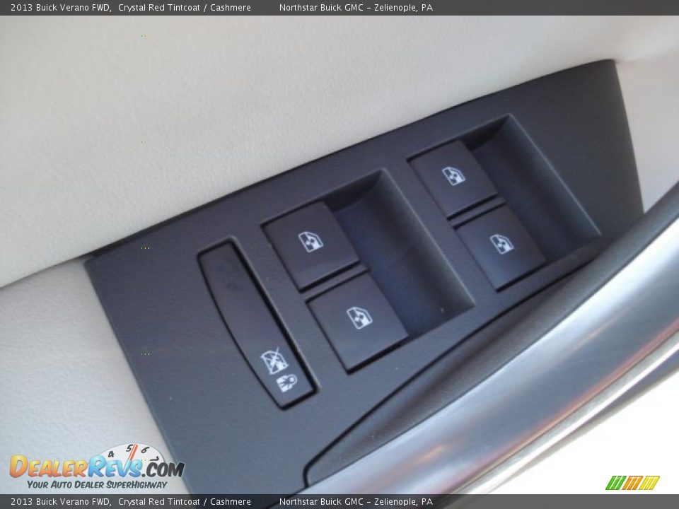 2013 Buick Verano FWD Crystal Red Tintcoat / Cashmere Photo #14