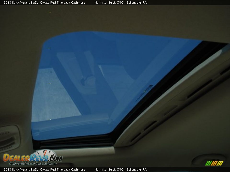 2013 Buick Verano FWD Crystal Red Tintcoat / Cashmere Photo #15