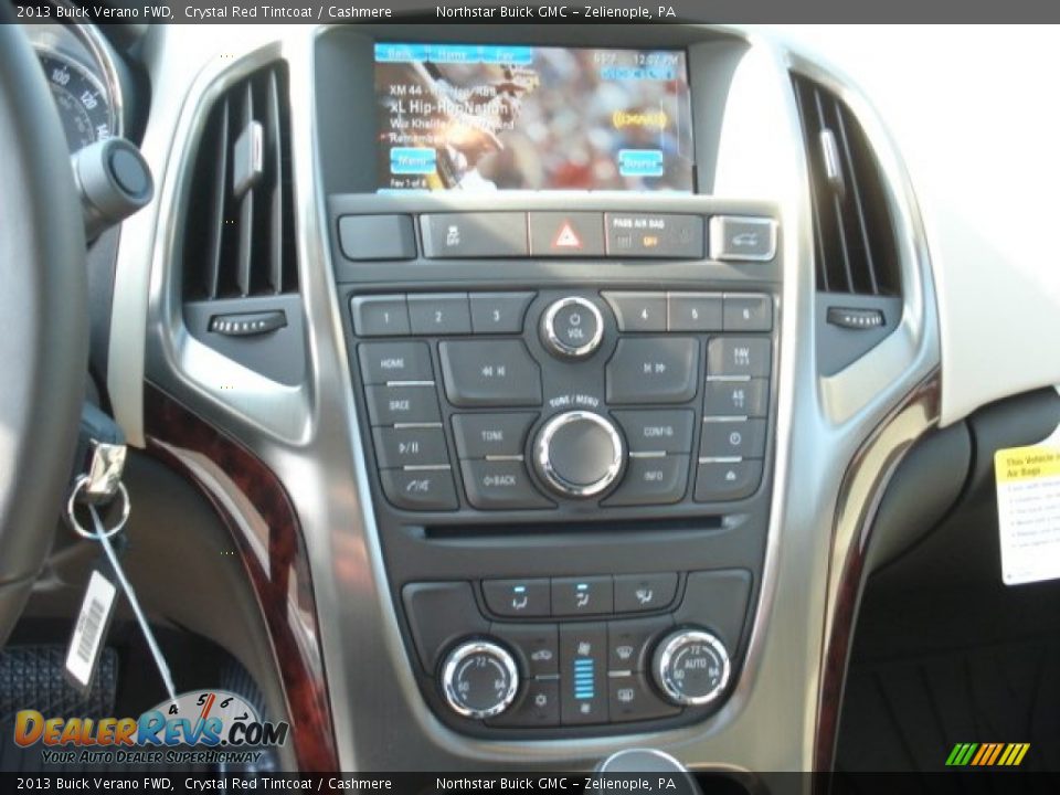 2013 Buick Verano FWD Crystal Red Tintcoat / Cashmere Photo #16