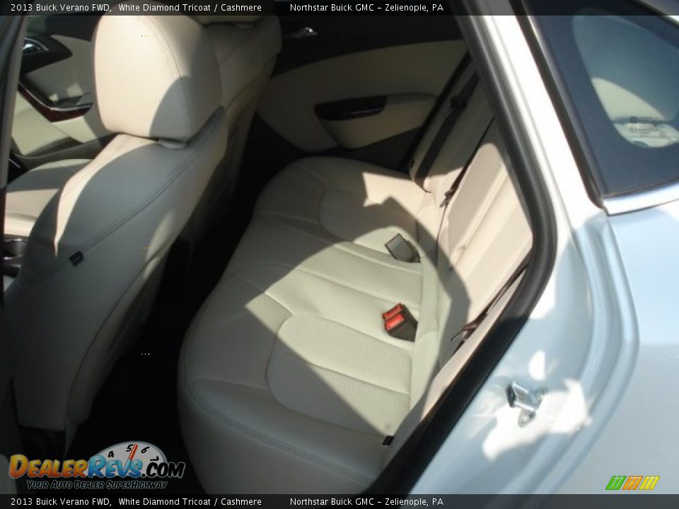 2013 Buick Verano FWD White Diamond Tricoat / Cashmere Photo #13