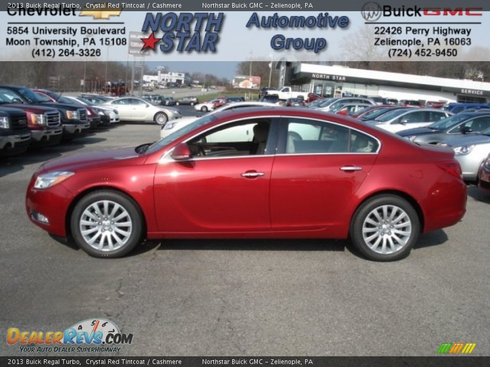 2013 Buick Regal Turbo Crystal Red Tintcoat / Cashmere Photo #1