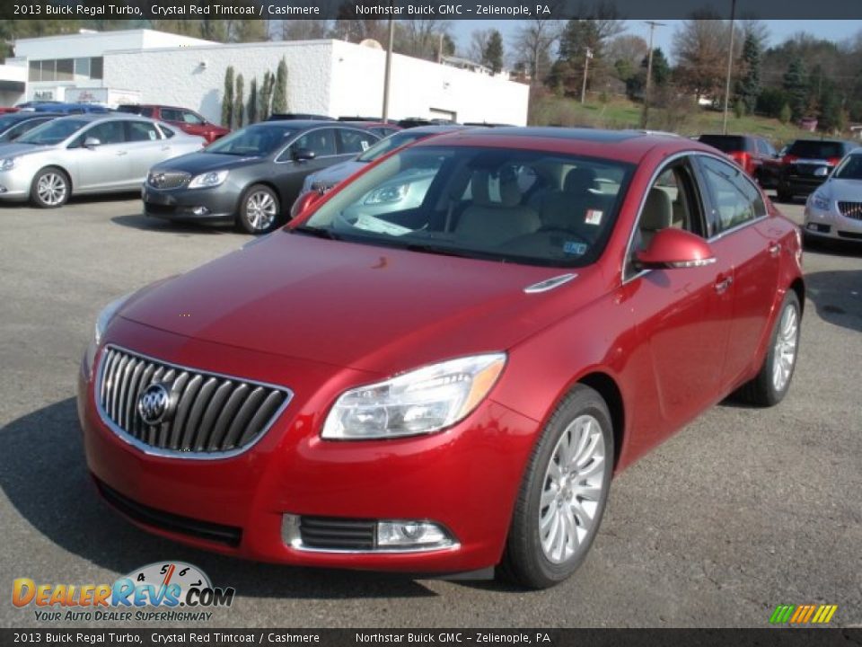 2013 Buick Regal Turbo Crystal Red Tintcoat / Cashmere Photo #2