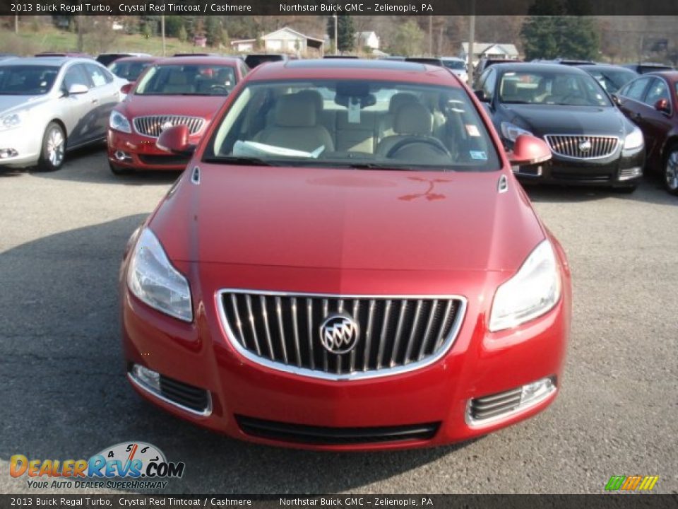 2013 Buick Regal Turbo Crystal Red Tintcoat / Cashmere Photo #3
