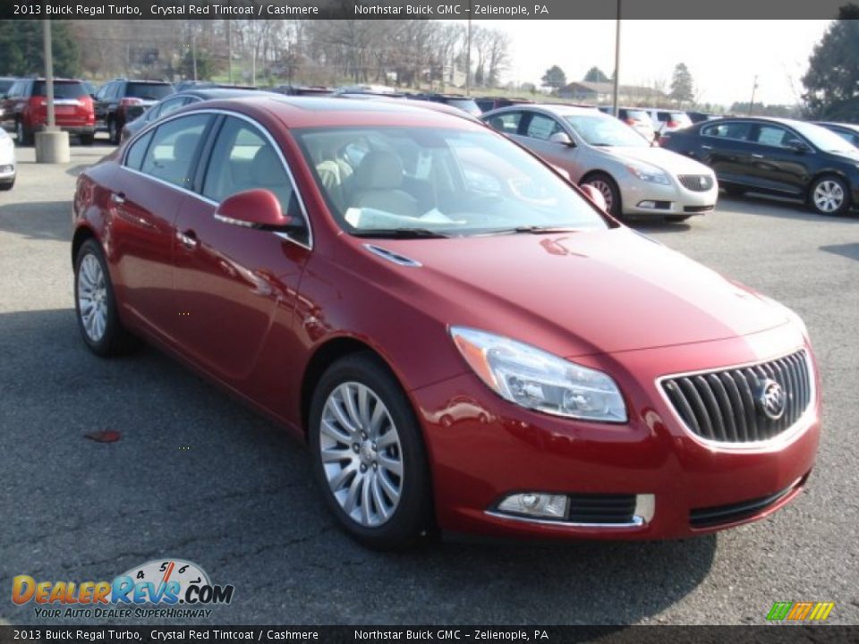 2013 Buick Regal Turbo Crystal Red Tintcoat / Cashmere Photo #4