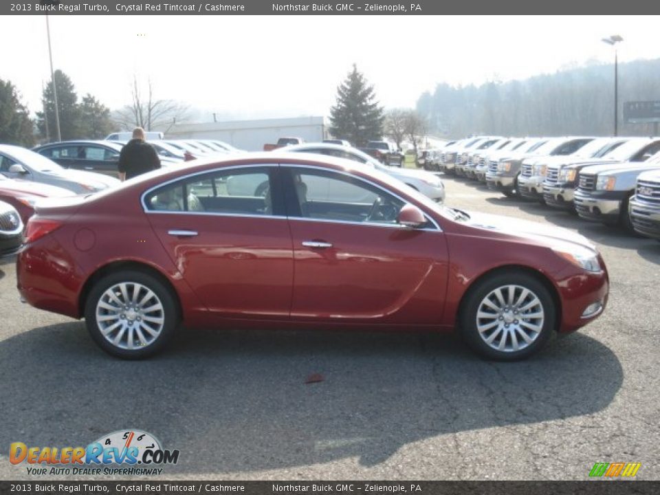 2013 Buick Regal Turbo Crystal Red Tintcoat / Cashmere Photo #5
