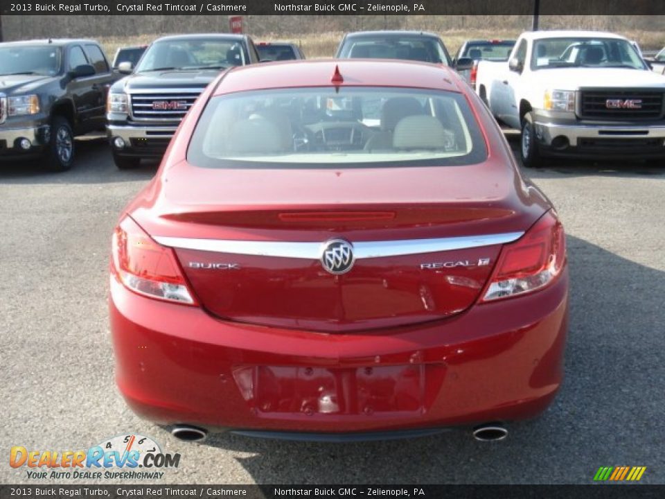 2013 Buick Regal Turbo Crystal Red Tintcoat / Cashmere Photo #7