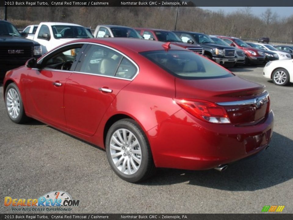 2013 Buick Regal Turbo Crystal Red Tintcoat / Cashmere Photo #8