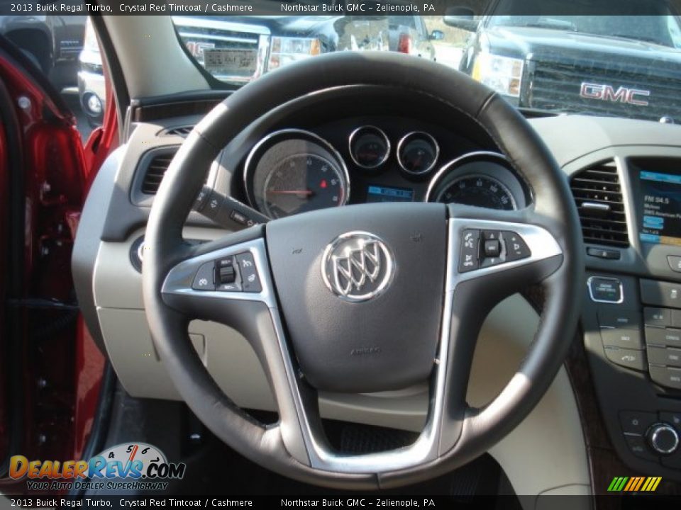 2013 Buick Regal Turbo Crystal Red Tintcoat / Cashmere Photo #18