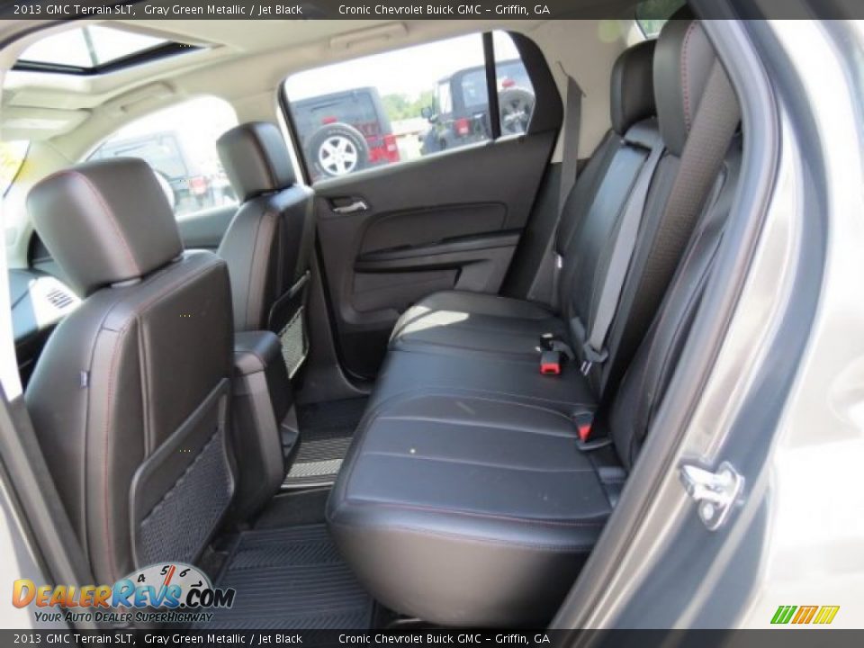 2013 GMC Terrain SLT Gray Green Metallic / Jet Black Photo #12