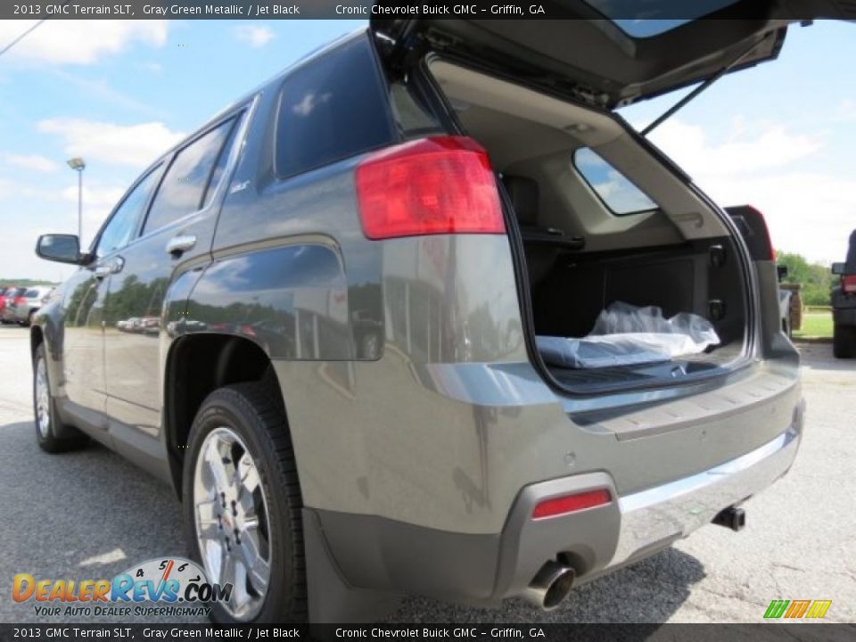2013 GMC Terrain SLT Gray Green Metallic / Jet Black Photo #13
